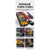 Relay Detector 11-25V ANENG RT01 Digital Universal 4/5 Pins Car Battery Vehicle Detection Digital Display Voltage Battery Tester