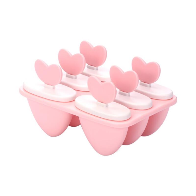 Heart-Shaped Ice Pop Mold