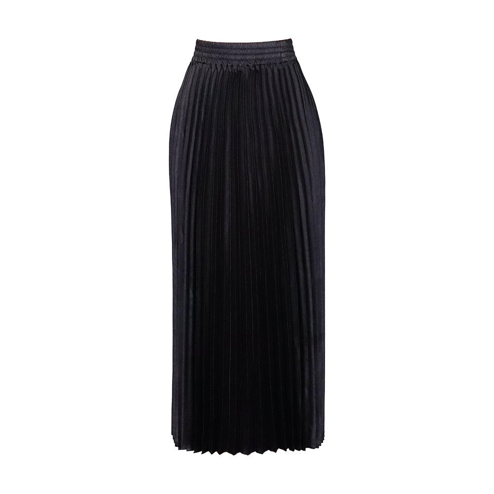Spring and Summer Oversized Women's Clothing, High Waisted, Elegant and Fashionable, Large Swing Skirt, A-line Skirt, Half Length Skirt, Pleated Skirt