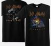 Reprint 1983 Def Leppard Pyromania Tour Concert Rock Band T-Shirt Unisex T-Shirt