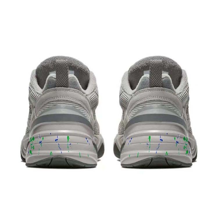 Nike M2K Tekno SP Leather Low Top Chunky Sneakers Unisex Smoke Gray BV0074-001(Team56-)