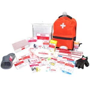 

Yamazen BBG-30R 30-Piece Disaster Preparedness Set for Primary Evacuation, Supervised by a Disaster Prevention Specialist