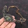 Dragon Bloodstone Copper Necklace Wire Wrapped Necklace Adjustable Chain Necklace Gemstone Copper Jewelry Handmade Necklace Gift For Mother