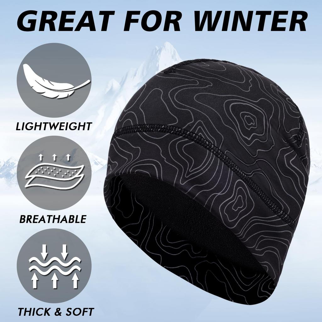[BOBILIFE] Winter Thermal Eaves Cap - Windproof Skull Head Thermal