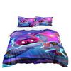 Animation Series 3D Digital Printing Three-Piece Bedding Kit Bed Sheet Quilt Cover