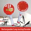LED Traffic Safety Wand & Stop Sign Paddle