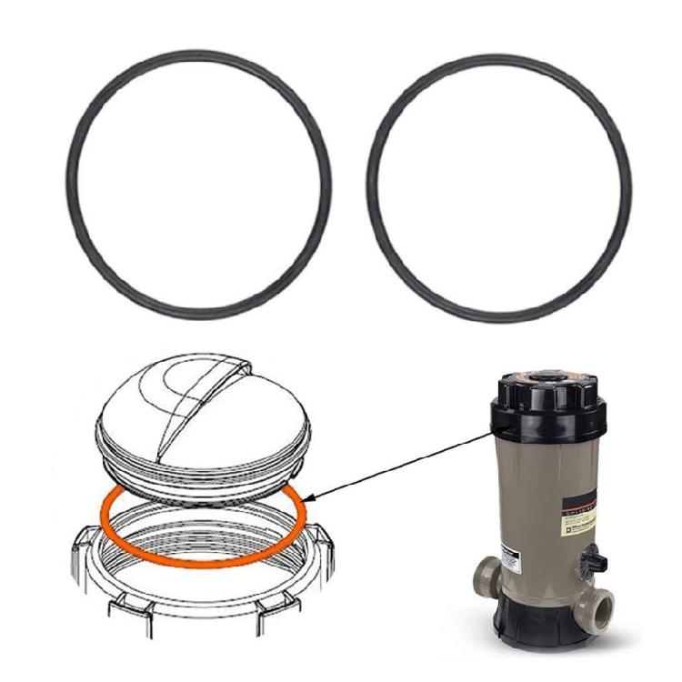 2/6Pcs Pool Pump Strainer Rubber O-Rings Replacement for CL200/CL220 CLX200K Pool