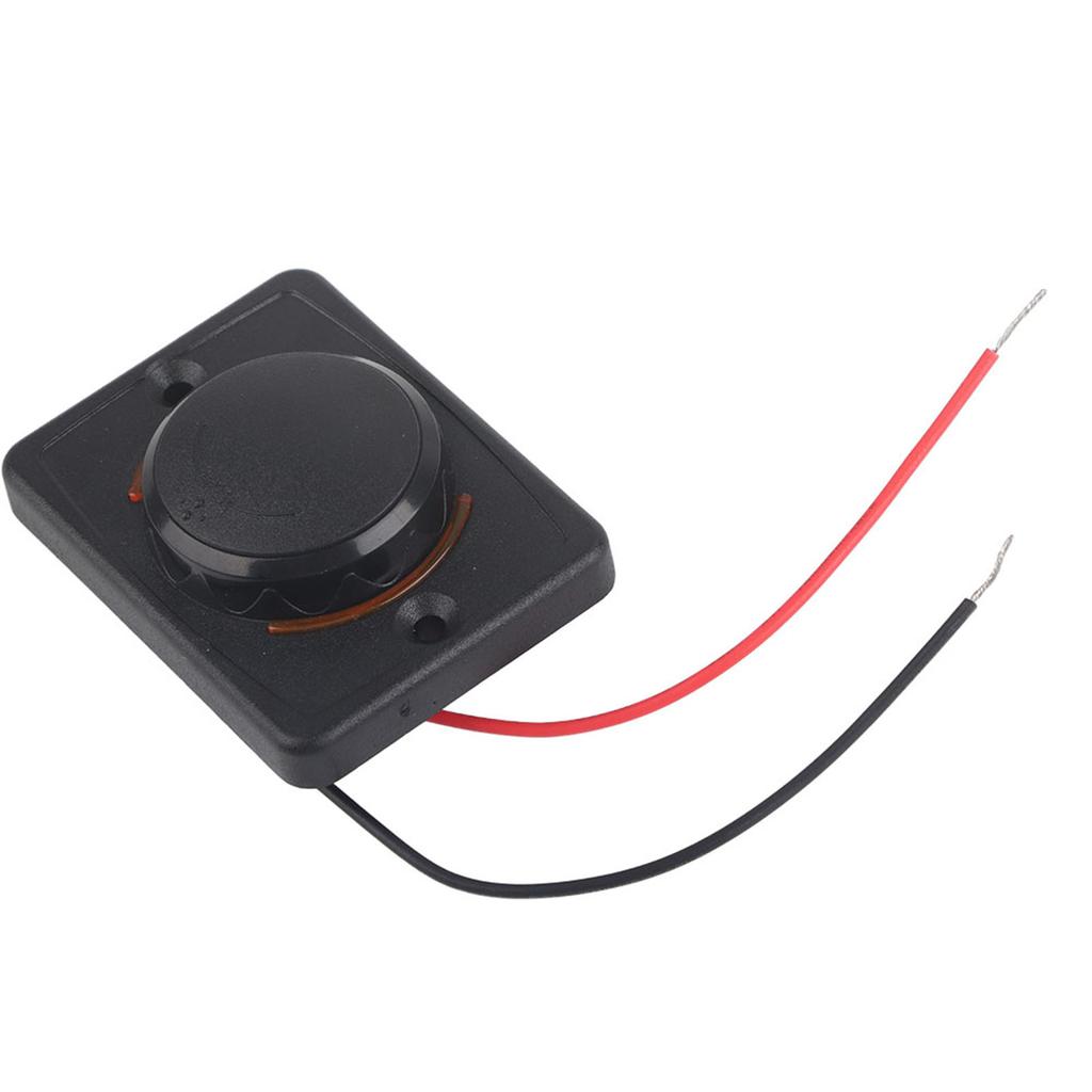 3.1A 12V/24V Black Car Dual USB Port Power r Socket Outlet with LED (White)