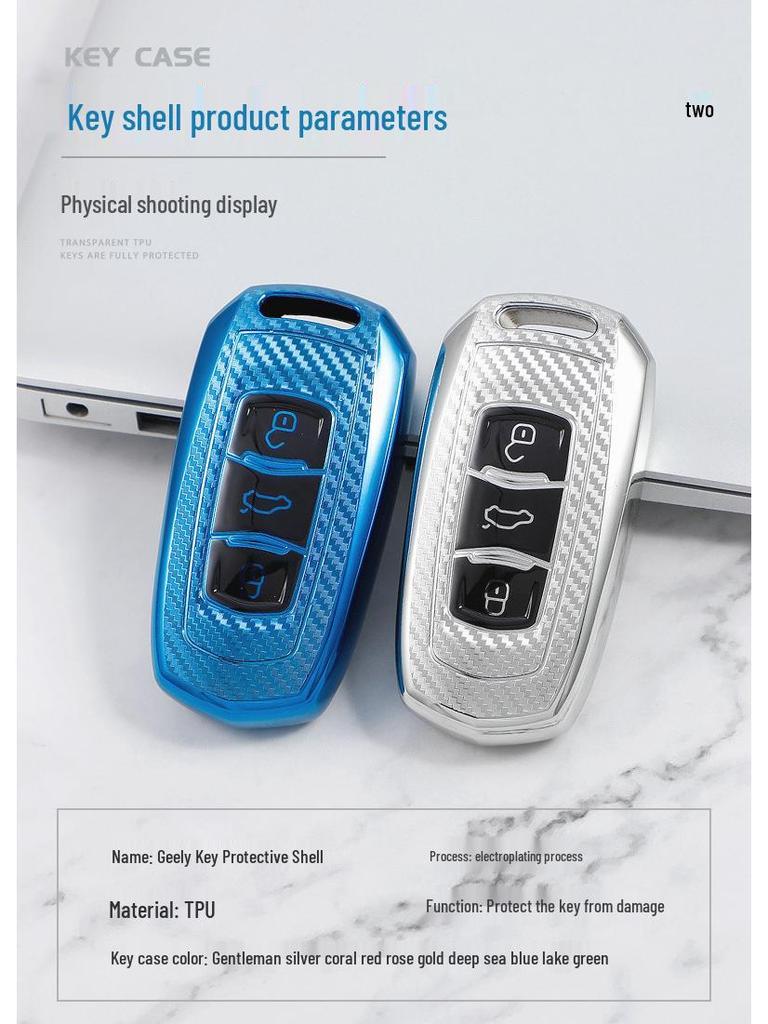 Geely Emgrand Key Case for GS, Xingyue, GL, Borui, Vision, X1 Models