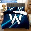 3PCS Williams Printed Bedding Set For Bedroom dormitory,  Includes 1 Duvet Cover & 2 Pillowcases for All Seasons Home Decor Fan gifts