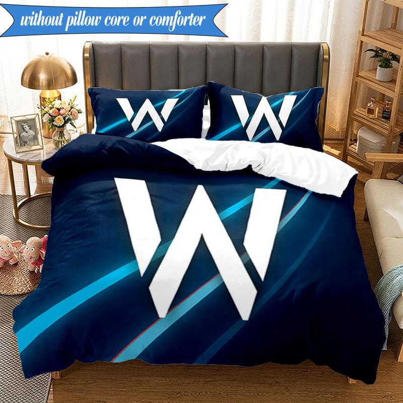 3PCS Williams Printed Bedding Set For Bedroom dormitory, Includes 1 Duvet Cover & 2 Pillowcases for All Seasons Home Decor Fan gifts