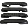 Carbon Fiber Style Exterior Side Door Handles Cover Trim Accessories for 2023-2025 Acura Integra (Handle Cover)