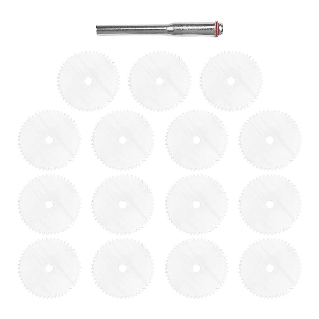 15Pcs Mini Circular Saw Blade Electric Grinding Cutting Disc Rotary Tool For Dremel Metal Cutter Power Tool Wood Cutting Discs