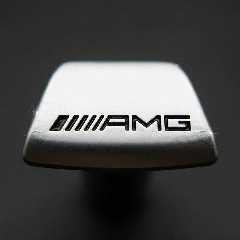 3D Metal Logo AMG Steering Wheel Badge Emblem Sticker Trim For Benz W205 W213 W204 W212 GLC GLE CLA Car Interior Accessories