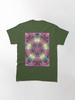 Pentangle Pastel Shades Multicolored Kaleidoscope Pentangle Pattern 12 Classic T-Shirt