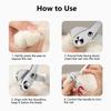 Round Hole Anti-Quick Cat Nail Clippers, Stainless Steel Pet Nail Trimmers, Kitten Nail Cutter, Pet Grooming Claw Clipping Tool