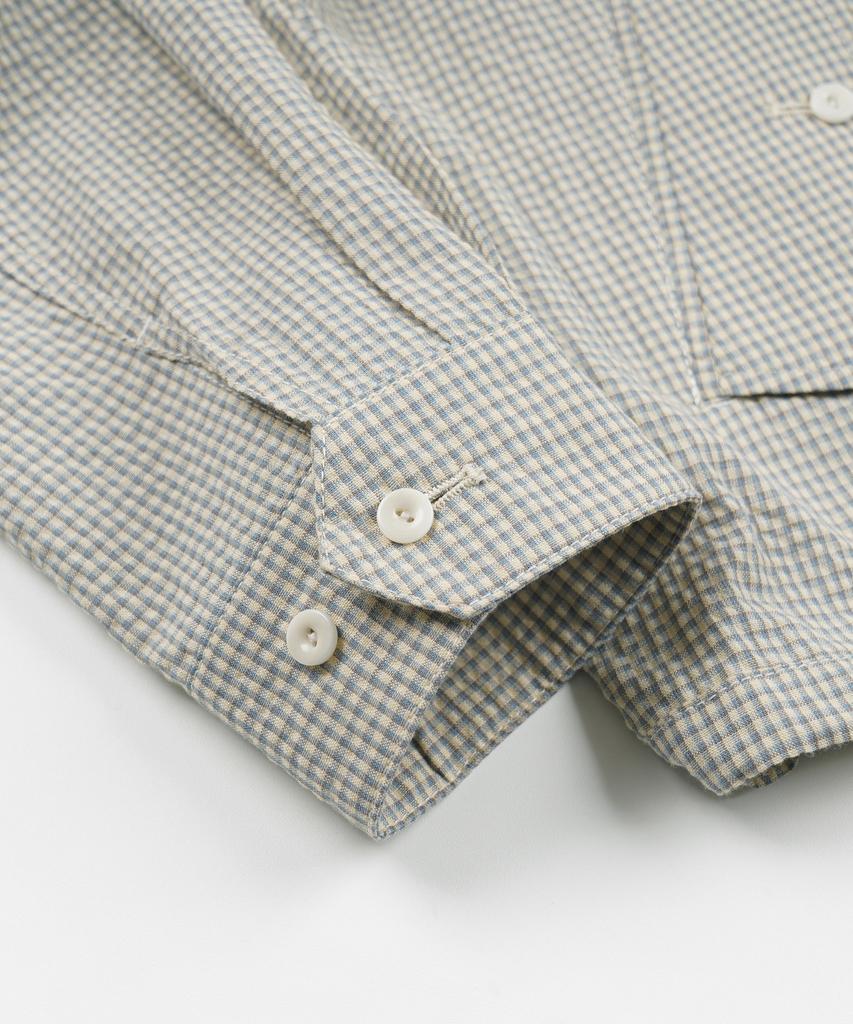 Frizmworks Check Buddy Harrington Jacket _ Sky Blue