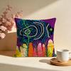 Federa Cuscino Trendy KKusama Yayoiiou Federa Cuscino Lavabile alla Moda Ideale per Divano Camera da Letto Decorazione Auto