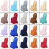 Satin Self Tie Chair Covers Banquet Folding Dinning Chair Slipcover Wedding Reception Ceremony Party Decor Furniture Protector