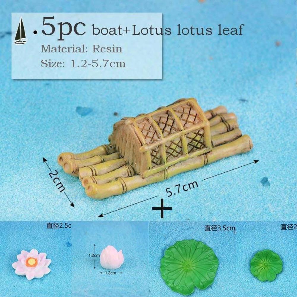 Antique Bridge Model Resin Fairy Garden Miniature/Terrarium Ornaments Figurines Dollhouse DIY Accessories Vintage Decoration