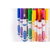 Crayola -24 marqueurs lavables, Pointe Maxi, Assortis, pour l'école et Temps Libre, Couleur, 58 6570 - 58-6570