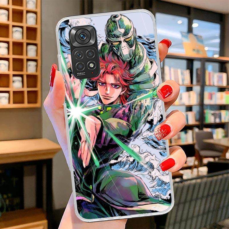 JoJo Bizarre Adventure Cover Phone Case For Xiaomi Redmi Note 15 14 13 12 11 10 Pro Plus 14S 12S 11S 11T 11E 10S Soft Fundas She