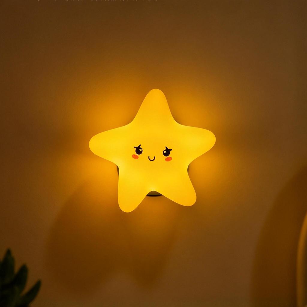 Magnetic Cloud Pat Silicone Night Light, USB Rechargeable Star Baby Sleep Companion Lamp, Touch Control Kids Room Bedside Atmosphere Lamp