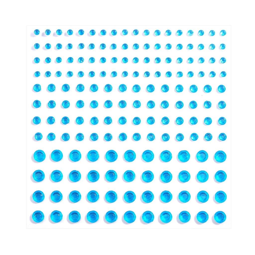 Color Acrylic Rhinestones Sticker for Eyes DIY Party Face Forehead Eyse Makeup Crystal Self-adhesive Tattoo Sticker Nail Sticker