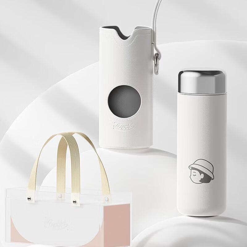 ZaoWuJi Stellar L39-480 Co-branded Insulated Mug - Xiaohui White Leather Sleeve Gift Box