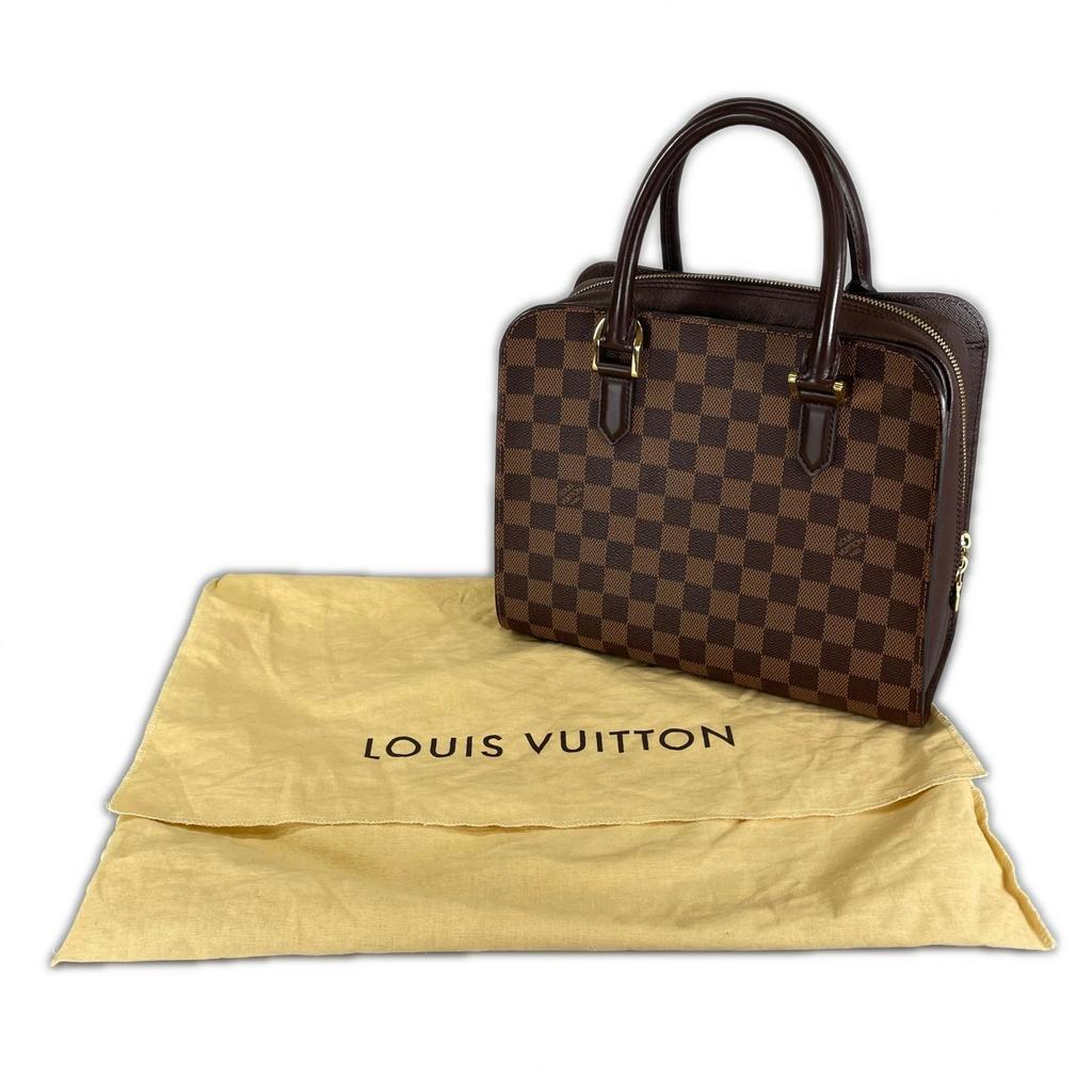 LOUIS VUITTON Damier N5115 Handbag Brown Women used