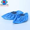 Longmei Blue Disposable Anti-Static Non-Woven Shoe Covers (100-Pack)