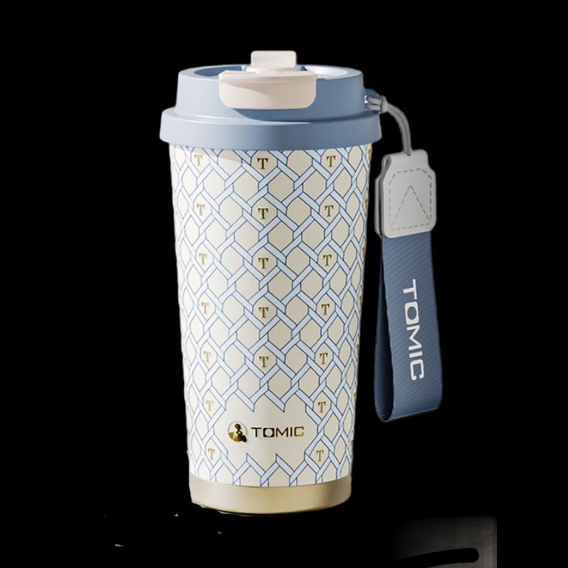 Temake 480ml Pure Titanium Insulated Coffee Mug