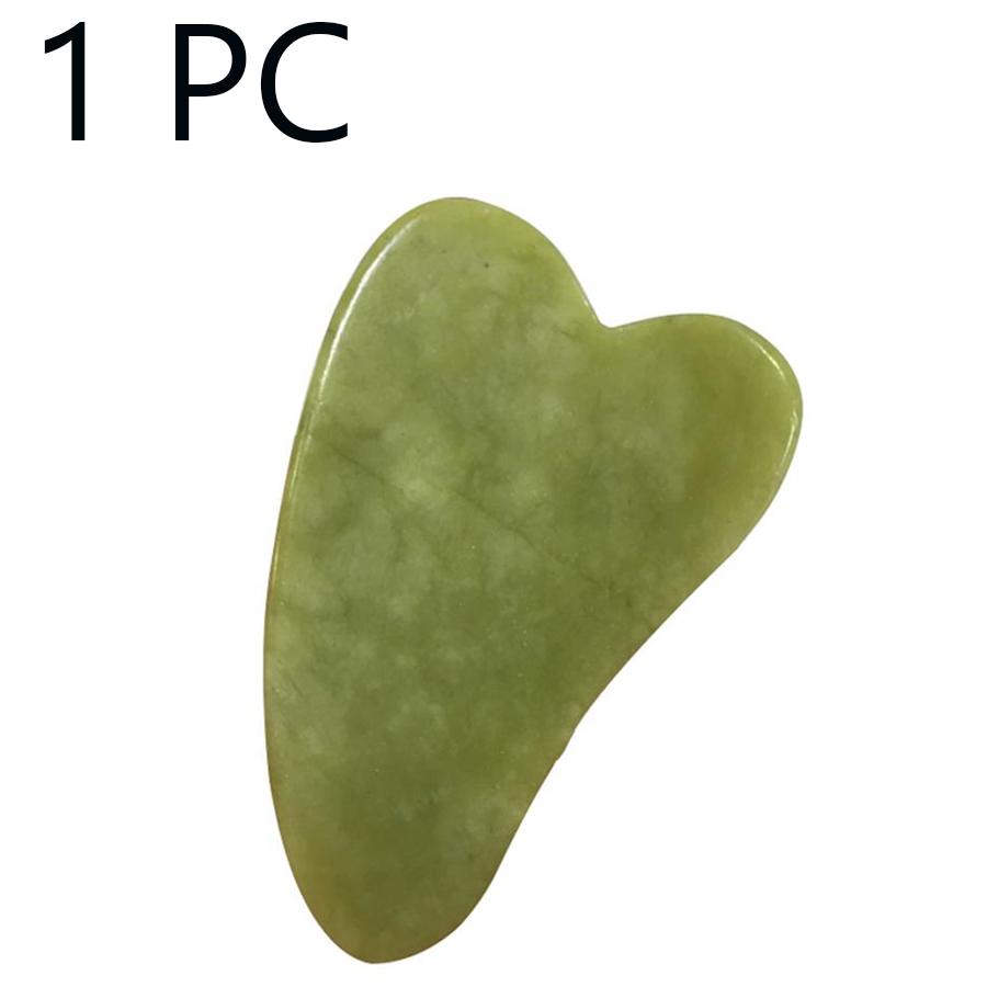 1/2/5/10 Pcs Gua Sha Plate Facial  Health Care Jade Board Scraper Chinese Traditional Jade Scraping Tool Meridian Scrapping
