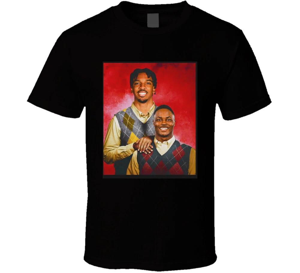 Jayden Daniels & Terry Mclaurin Step Brothers 100% Cotton T-shirt Mens Womens Tees Top 3XL