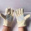 1Pair Double Thickened Canvas Gloves Stab Proof Welding Protective Gloves  Metallurgical Application