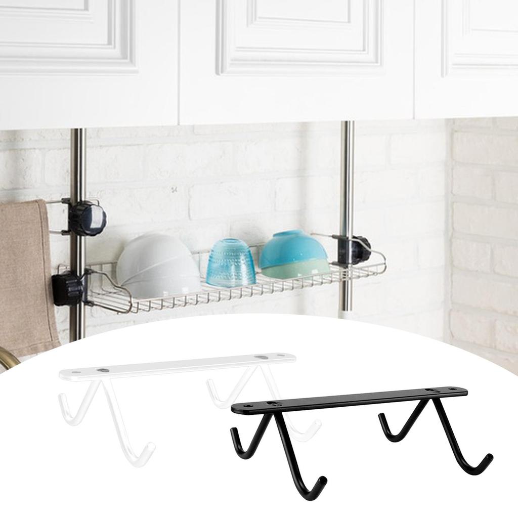 Tassenhalter unter Schrank Tassenständer Auslage Schrankaufbewahrung Metall Metallregal Tassentrockenständer, für Zuhause Küche Utensilien Tassen