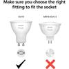 Smarte Glühbirne - PHILIPS HUE White - 929003666901 - GU10 - Warmweißes Licht - Bluetooth - Sprachsteuerung