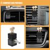 JUMPLAWN 2pcs Car Air Conditioner Bottle Car Aroma Hanging Bottle Air Vent Aromatherapy