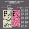 Cartoon Lucky Flower Case For Samsung S26 S25 Ultra S24 S23 S22 Plus S21 FE A15 A16 A17 A35 A36 A54 A55 A56 5G Soft Silicone Cover