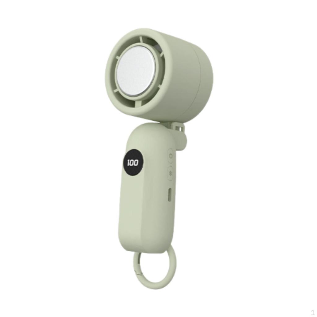 Compact Electric Fan with Neck Support, Personal Cooling Device for Various Settings