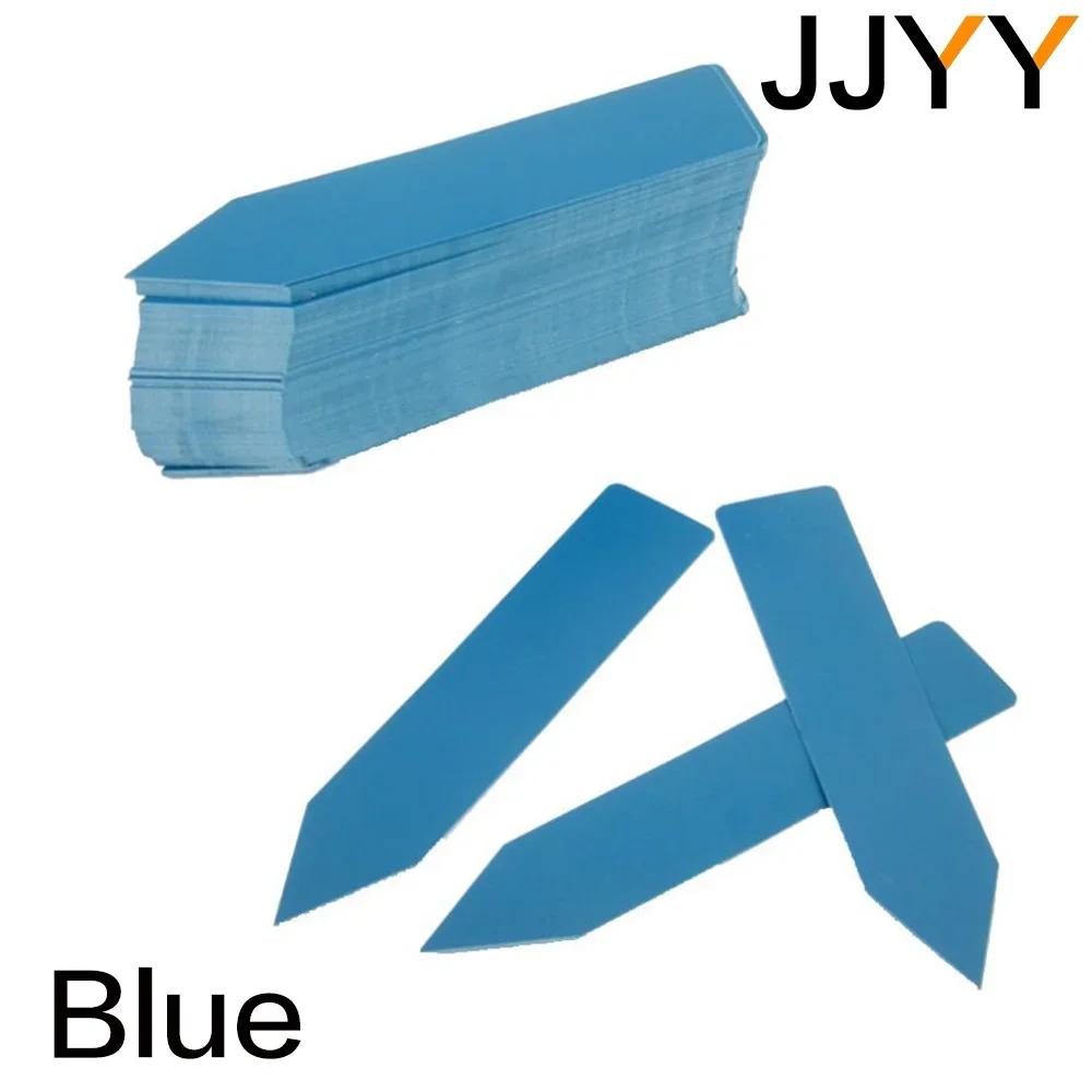 100pcs Waterproof PVC Plant Label Markers for Garden Plants Classification Sorting Sign Tags Nursery Labels