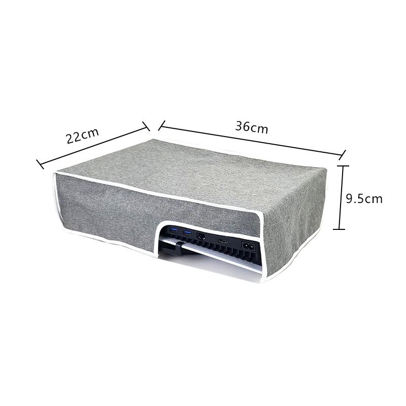 For Sony PlayStation 5 PS5 Gaming Console Dust Cover Horizontal/vertical Host Guard Scratch Sleeve Game Console Protection Case