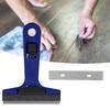 12Pcs Portable Razor Scraper Hanging Hole Wear-resistant Hand Tools Compact Plastic Clean Scraper for Glue Removing
