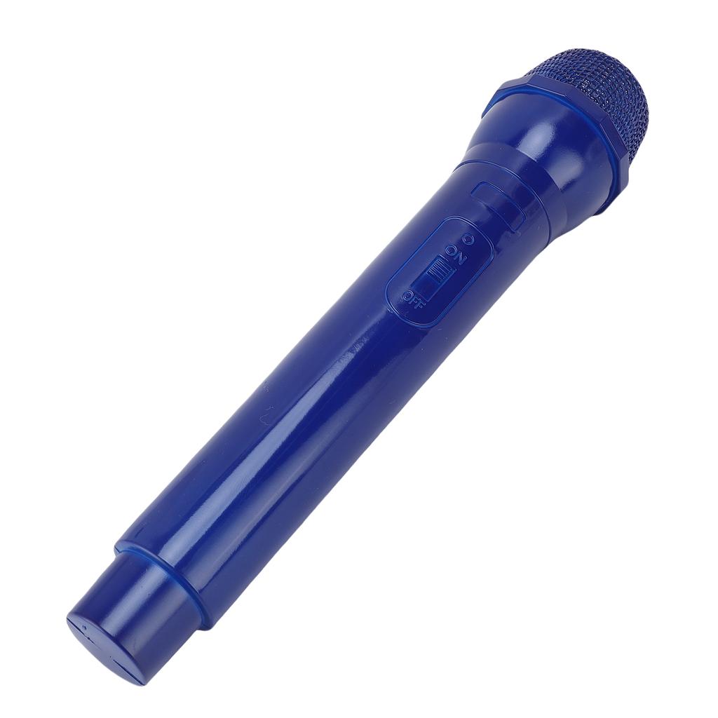 Microphone Prop Lightweight Simulated Plastic Fake Microphone for Singing Speaking Training Cosplay Photography
