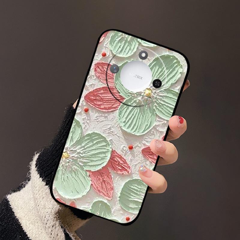 Luxury Cartoon Case For Honor X60 Soft TPU Silicone Phone Back Cover For Huawei Honor X60 BRC-AN00 Shockproof Bumper Phone Bags