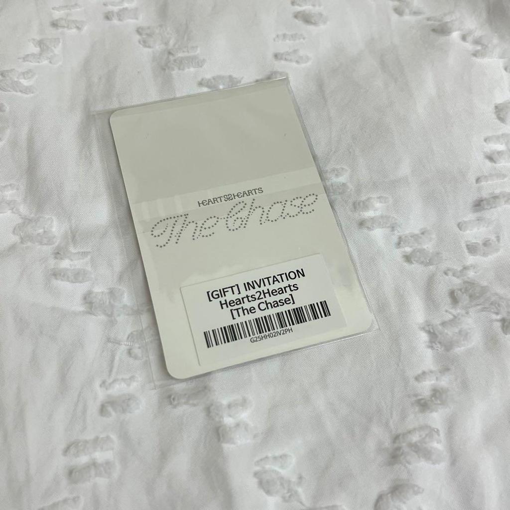 [USED] Hearts2hearts Jiwoo Trading Card Showcase Debut