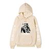 High-Rise Invasion Sniper Mask Hoodie Unisex Fleece Sweatshirt Japanese Vertical Text Black White Manga Anime Pullover