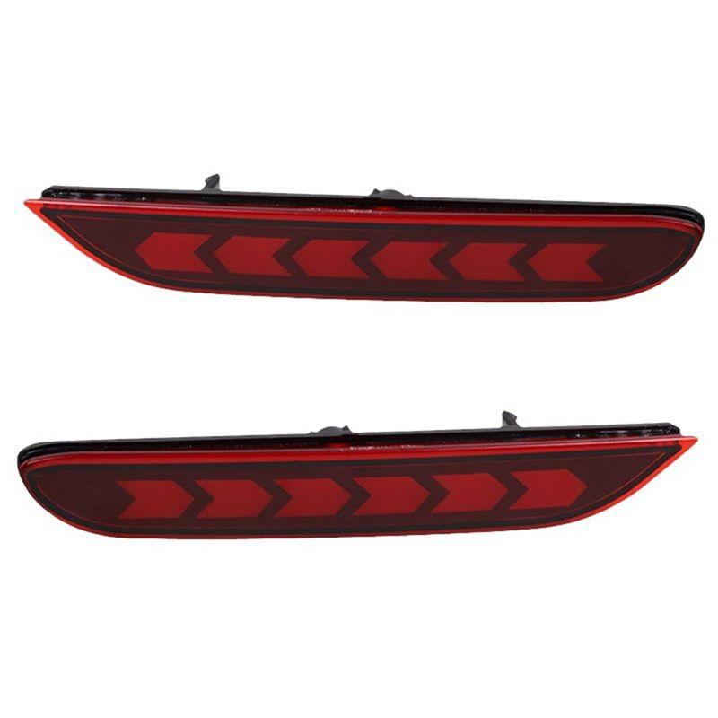 Rear Bumper Reflectors Light For Nissan Altima Sedan Rogue For Infiniti Q50 Q70 Car Accessories-A87Q