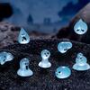 Outdoor Courtyard Gardening Decoration Luminous Water Drop Elf Diy Decoration Accessories Mini Car Desktop Small Ornaments