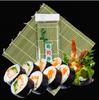 1pcs Sushi Tool Bamboo Rolling Mats DIY Onigiri Rice Roller Chicken Roll Hand Maker Kitchen Sushi Maker Tools Kitchen
